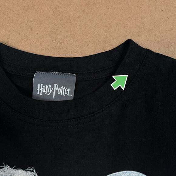 Vtg Harry Potter Deathly Hallows Graphic Promo TShirt Draco Lucius Voldemort Tee - Picture 14 of 16